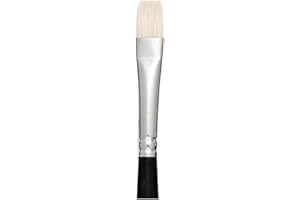 Trekell Hog Bristle Long Handle Artist Brushes for Oil Painting Bright - 400B Series / 6