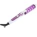 Hair Curling Iron, Anself Pro Anti-scalded Electric Ceramic Hair Curler Spiral Hair Rollers Curling Iron Wand Salon Tools (Purple)