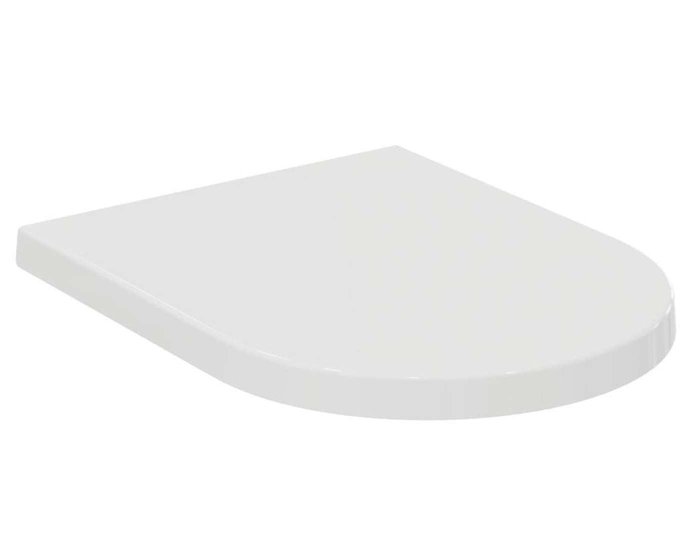 Ideal Standard T376001 Blend Curve Toilet Seat with Soft Closure, Wrapover White