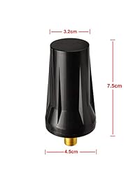 Bingfu - Antena con base magnética SMA de 3 dBi, compatible con Verizon AT&T T-Mobile Sprint Huawei Netgear 4G Wireless Router Gateway Mobile Cell Signal Booster Repetidor Celular Amplificador