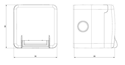 Aufputz oder Unterputz Schuko Feuchtraum Steckdose IP66 Hergestellt in der EU mit passende Stecker (Aufputz ohne… – Bild 8
