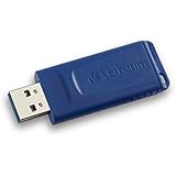 Verbatim 32GB USB 2.0 Flash Drive - Cap-Less & Universally Compatible - Blue