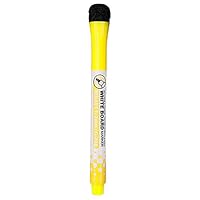 Magnetic Dry Erase Markers Whiteboard Pen Writing Drawing Erasable Board Marker Perfect for School, Office, or Home - Yellow