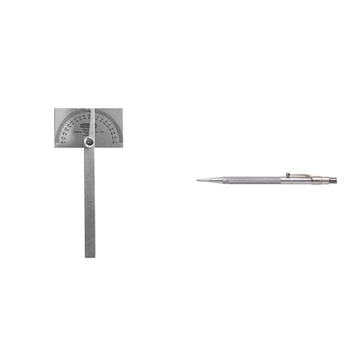General Tools Angle Protractor #17 Stainless Steel Square Head ...