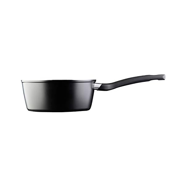 Masterchef Non Stick Saucepan for Induction Hobs 18cm Sauce Pot with Lid for all Cooking Surfaces Swiss Engineered…