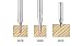 Amana Tool 45780 Carving and Engraving 2-Flute Carbide Tipped Router Bit, 1/4-Inch Shank
