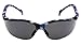 Pyramex SB1875S Venture II - Black Frame with Blue Mirror Lens Safety Glasses