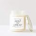 Sweet Water Decor Sugar Cookies Scented Candle - Sugar Cookies, Vanilla, and Buttercream Scented Christmas Candles and Decor for Home - 9oz. Clear Jar Soy Candle, Made in the USA