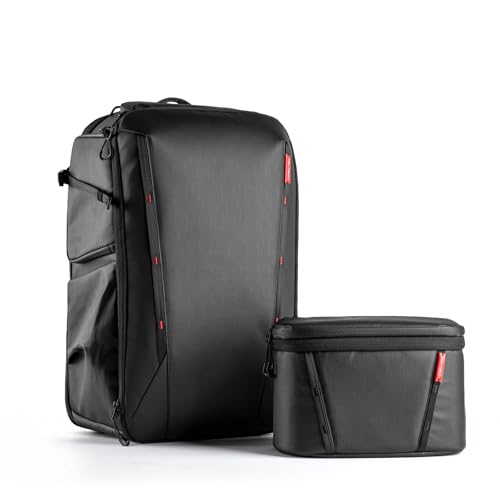 PGYTECH OneMo 2 Photography Backpack with Shoulder Bag for 16.5" Laptop for Photographers, Waterproof DSLR Backpack