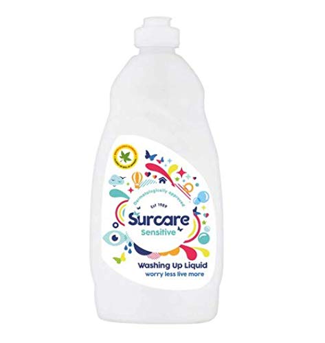 Surcare Sensitive Washing Up Liquid (450ml) - Pack of 2