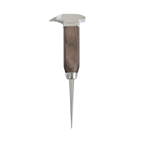 Anvil Ice Pick (Wood and Stainless Steel)