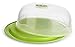 Ozeri INSTAVAC Ready-Serve Domed Food Storage Container, BPA-Free 4-Piece Nesting Set with Vacuum Seal