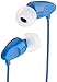 Amazon Basics in-Ear Headphones with Universal Mic - Blue