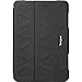 Targus 3D Apple iPad mini 4,3,2,1 Tablet Case Cover Drop-Safe Protection, Hands Free Stand Folio Case, Strong Secure Durable Wrap Closure, Water-resistant - Black (THZ595GL)