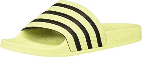 yellow adilette slides