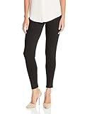 No Nonsense Women's Twill Leggings, Black, Large
