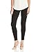 No Nonsense Women's Twill Leggings, Black, Large
