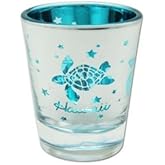 Honu Aloha Hawaii Metallic Shot Glass