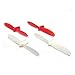 HobbyFlip Propellers Blades Props Propeller Blade Prop Set H111-05 Compatible with Hubsan Nano Q4 H111 6 Pack