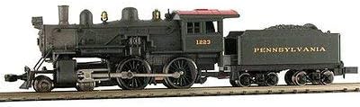 Model Power MDP87631 N Scale Pennsylvania 4-4-0 American Model Train Steam Locomotive