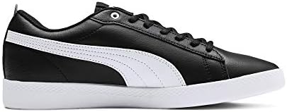 puma smash v2 l black white