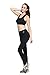 Dynamic Athletica Compression Workout Leggings - Workout Clothes and Yoga Pants (Small, Black)