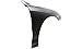 Evan Fischer Front Fender Compatible with 2001-2006 Hyundai Elantra Passenger Side