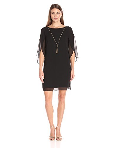 msk black and gold dress