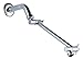 Gideon A-Flow™ Solid Brass Adjustable Shower Arm Extender – 10 inch, Universal Components, Chrome