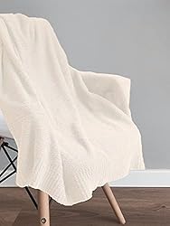 Knit Throw Blanket Super Soft Warm Blanket for