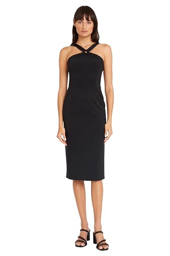 slim fit dress slacks Dallas V-Neck Halter Open Back Mermaid Formal Dress main image 1