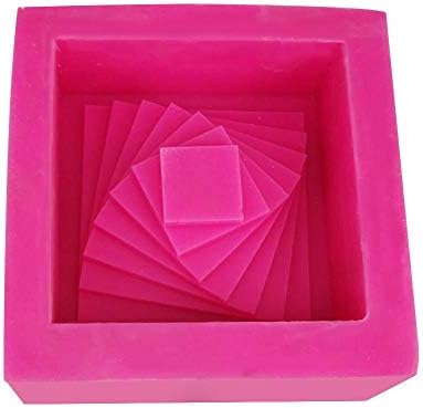 Per Newly Silicone Mold Succulent Plant Flowerpot Mold Cement Flower Pot Candle Soap Aroma Molding Casting Mold Home Decoration