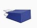 12CT Medium Royal Blue Biodegradable, Food Safe Ink & Paper, Premium Quality Paper (Sturdy & Thicker), Kraft Bag with Colored Sturdy Handle (Royal Blue, Medium 12Count)