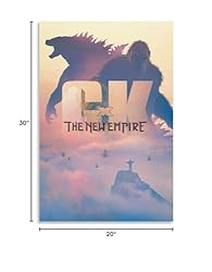 DKTFBRBO Godzilla X Kong Poster The New Empire