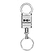 Hummer H2 Satin Chrome Valet Keychain
