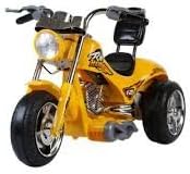 New 2015 Super Chopper Red Hawk Motors 12v Kids Ride on Motorcycle - Yellow