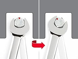 TEKTON 24 mm Flex Ratcheting Combination Wrench