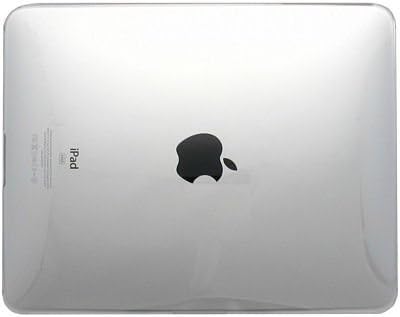 Clear Transparent Snap on Hard Skin Back Shell Cover Case for Apple Ipad Wifi / 3g + Premium Lcd Screen Guard Slim Fit