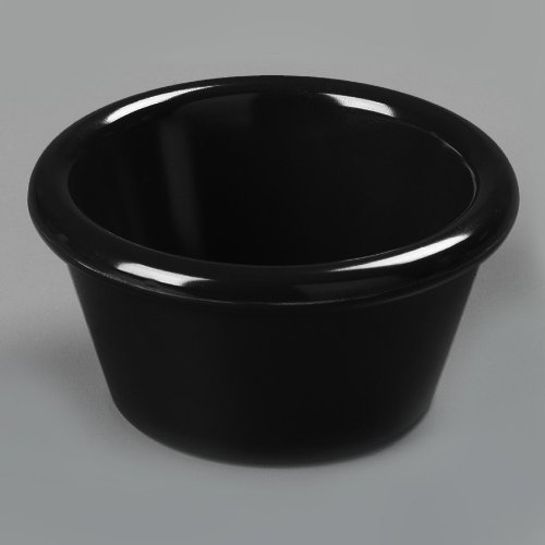 Click Here to See More Images Ramekin, Plain, 2oz, Black, Set of 96 (8 dozen)