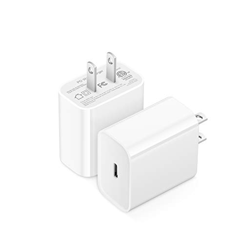 iPhone 13 Charger Block [2Pack] 20W USB C Fast Wall Charger for iPhone