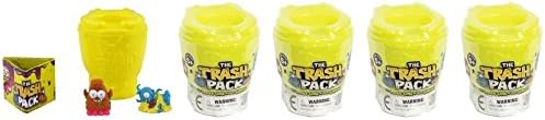 The Trash Pack Series 5 Sewer Trash Bundle of 5 Large Toilet Bins with 10 Trashies Figures Assorment Varies