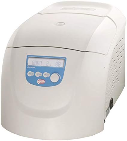 Lab Benchtop High Speed Centrifughe, 15000 RMP Laboratory Desktop Electric Centrifuge Machine, White, Microcentrifuge Centrifugal Equipment