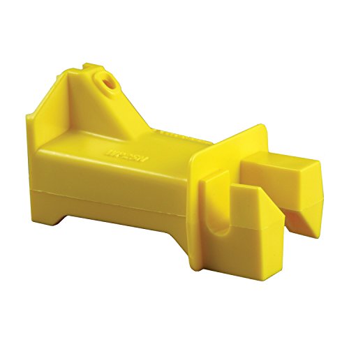 Red Snap'r YRS25N Yellow Wood Post Insulator, 25 pieces - Thumbnail 2