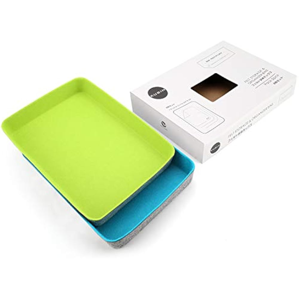 Drawer Organizers Felt Office Trays Bins Desk Storage Bin Document File