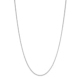 Men's Thin 2mm Curb Chain Necklace Made From 316l Stainless Steel - Choose From 18in - 40in