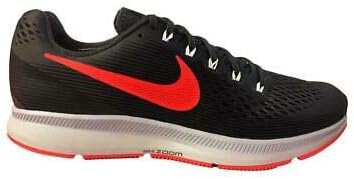 ナイキ Air Zoom Pegasus 34 Thunder Grey Bright Crimson エア ズーム ペガサス 34 0555 011 スニーカー Amazon