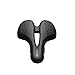 RockBros Mountain Bike Seat Carbon Bike Saddle Road Cycling Seat Bicycle Saddle for Men Women Without Gelthumb 1