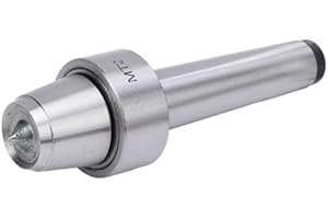 MT2 Live Tailstock Center Cup and Point Tip, MT2 Live Center Wood Lathe Drive Spur Cup, Stainless Steel Lathe Live Center Cup