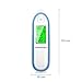 Digital Forehead and Ear Thermometer by Paramed - Instant Scan Dual Function Baby Infrared Medical Thermometer - Backlight Display with Fever Alarm - Clinically Calibrated for Adult Kids Infant - 2019