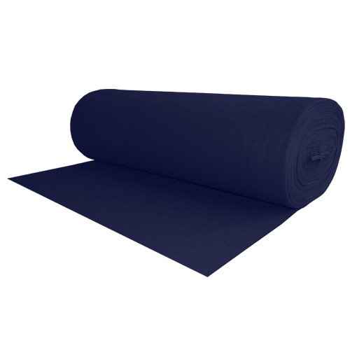 100% Wool Felt Midnight Blue 1.2 MM Thick X 72 Inches Wide X 1 Yard Long
